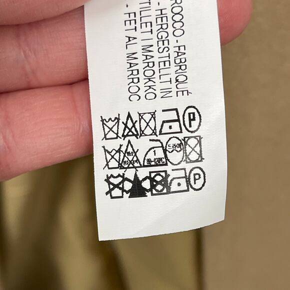 Zara x Kaia Gerber Wool Blend Long Overcoat Camel Large Classic Capsule Timeless - Picture 12 of 16